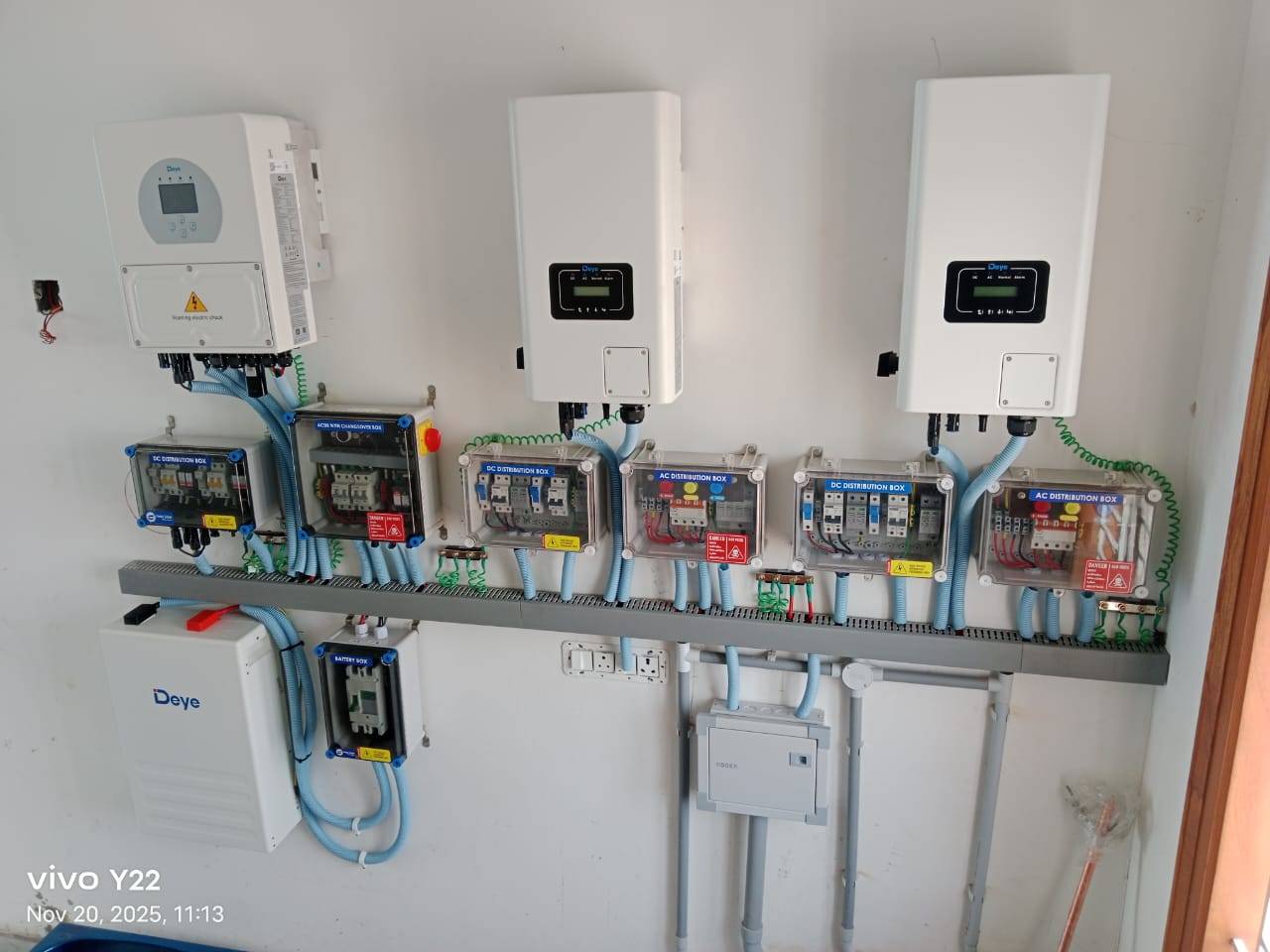 Udumalai Agricultural Solar Farm Installation - 100kW Hybrid Plant
